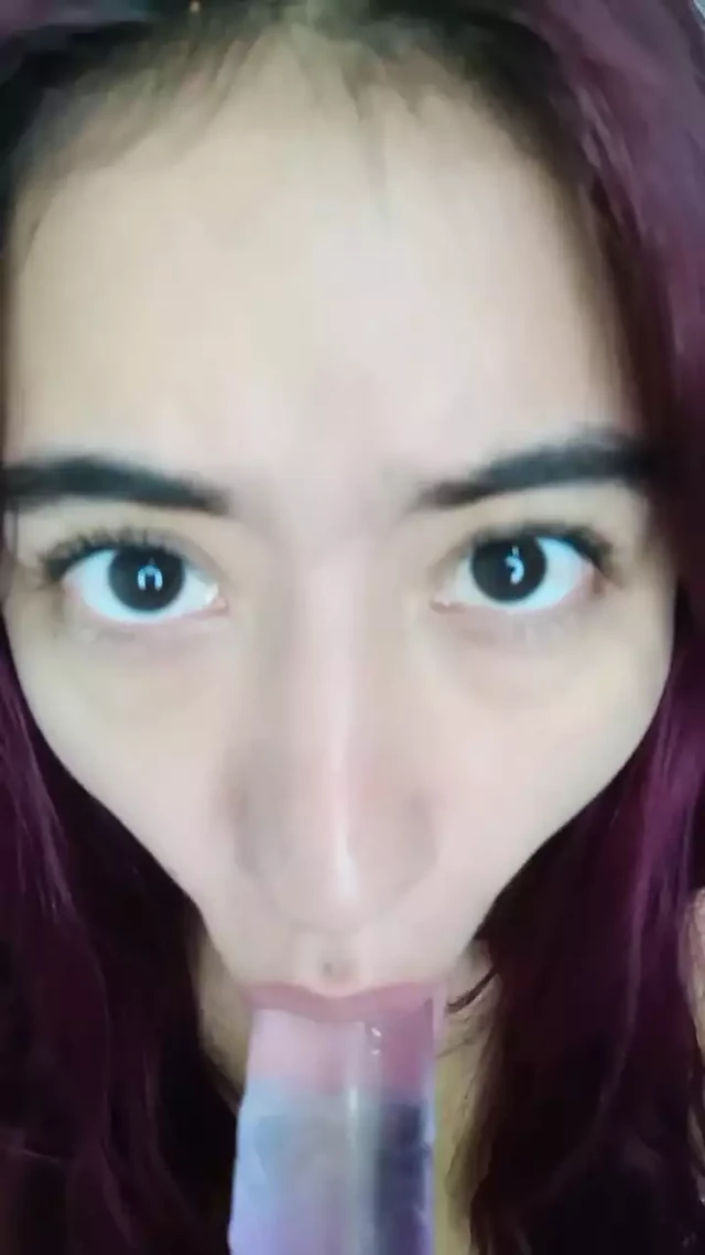 I love sucking my toy like it's a dick