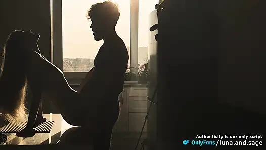 Filmischer morgensex - echtes amateur-paar (oral & pOV)