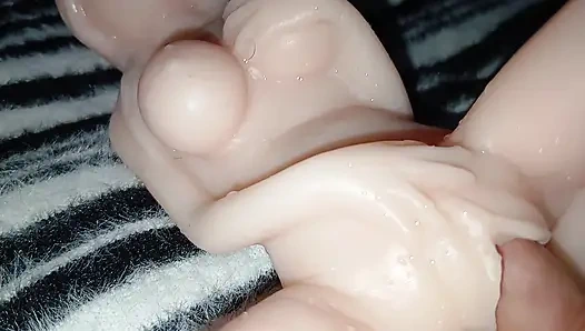 Ultra Lifelike Silicone Doll POV - 4K Solo Toy Session