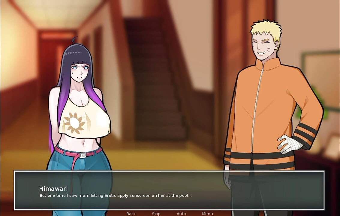 Konoha MILFs Part 38 - Naruto Almost Caught Hinata Masturbating Her Stepson in the Bathroom - by Eroticgamesnc