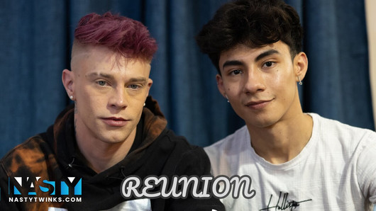 NastyTwinks - Reunion - Luca Ambrose retorna depois de ficar fora por uma semana de Harley Xavier Hot Raw Intimate Fucking se segue