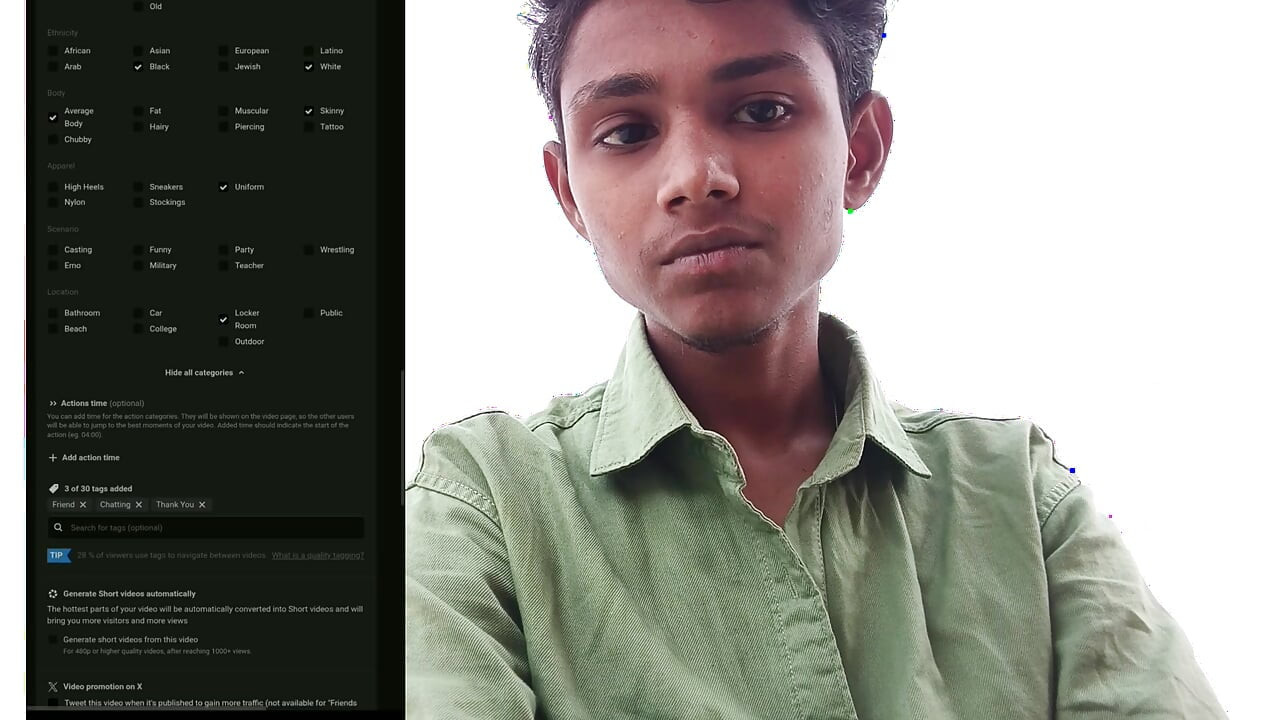 How to upload video on xhamistar