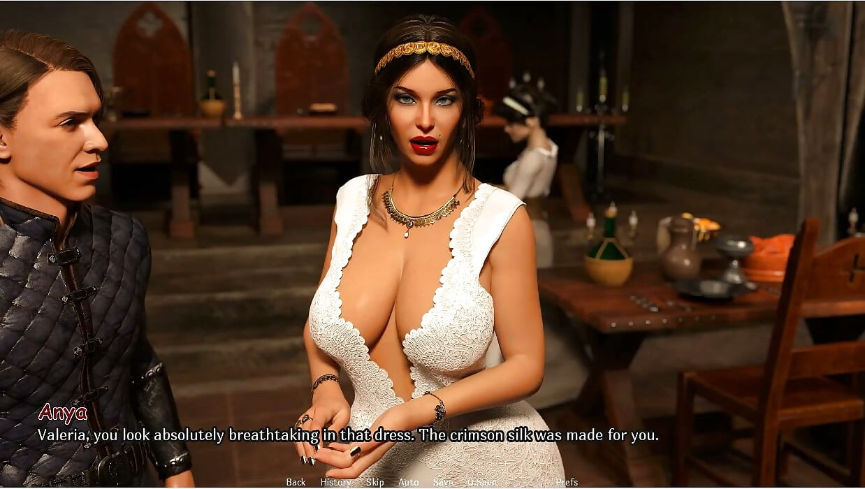 Valeria the Lastheir - Gameplay - Roleplay - Lesbian Bathing