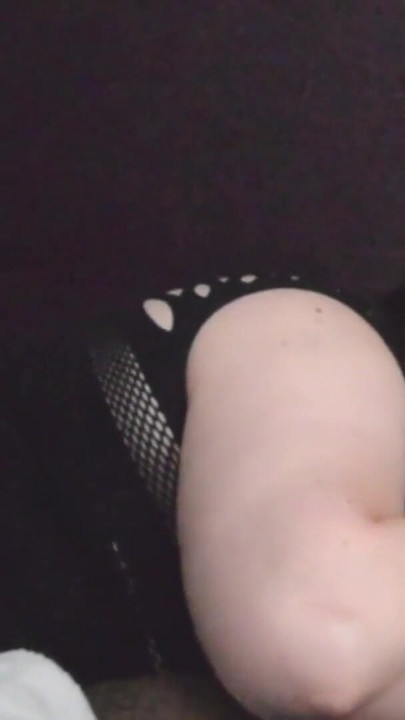 Emotional moment from "Slobbing on a hard black cock"