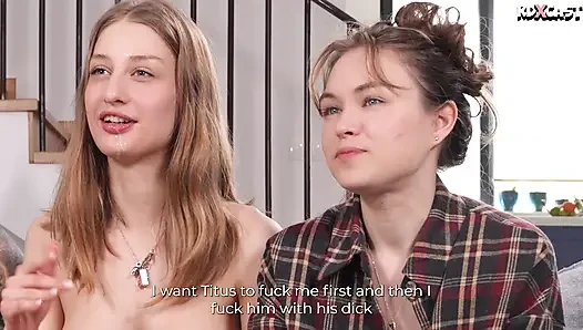 Titus Lowe spricht über seine Bisexualität und sein Leben in Amerika und fickt seine Fanin Sasha Page!