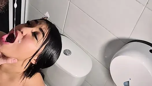 My Husband Sucks My Boobs and the Milk From My Big Brown Boobs