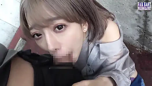 Stream Journey as a Slender Beauty Masters the Thrill of Standing Release Outdoors Part.2