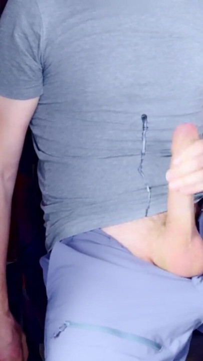 Iconic moment from "Hotwife Takes A Deep Creampie Without Contraception Next To Husband - He Got Naughty and Jerks Off"