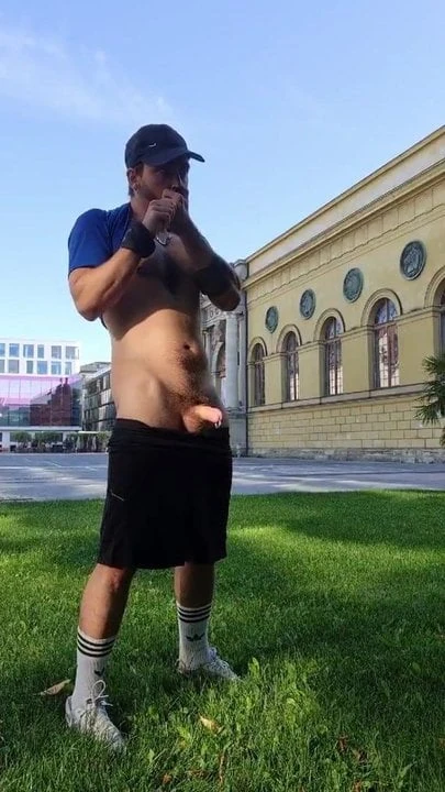 Exhib, Jerk Off, Cum Explotion.