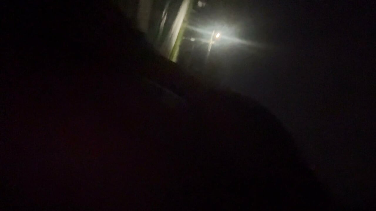 Fooling Around At Night Outside On The Sidewalk Fully Naked Final Part 5 Where I Nut On Yo Face