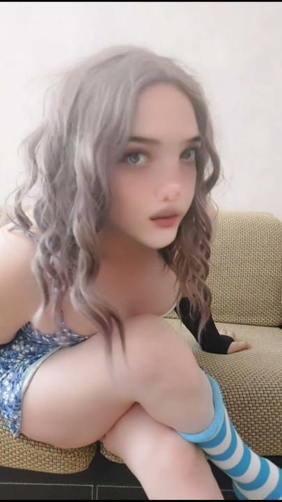 Chubby White Lady Boy Big Butt Shemale Big Ass Sissy Booty Slut | Clip 1