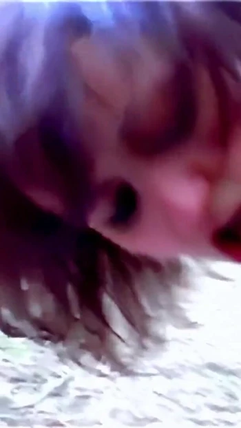 Powerful moment from "Krystal Wallas gets her pussy stuffed in the woods"