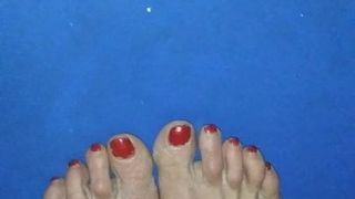 Женственные пальцы ног