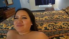 Sexy girl comes with me in my room and I fuck her Finished inside her pussy..