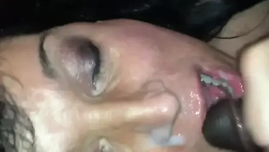 Black cock facial