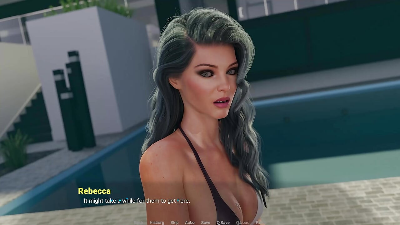 Hijastro es follado por Tatoo milf - lejos de casa # 27 - juego porno animado