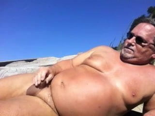 Beach Wanking