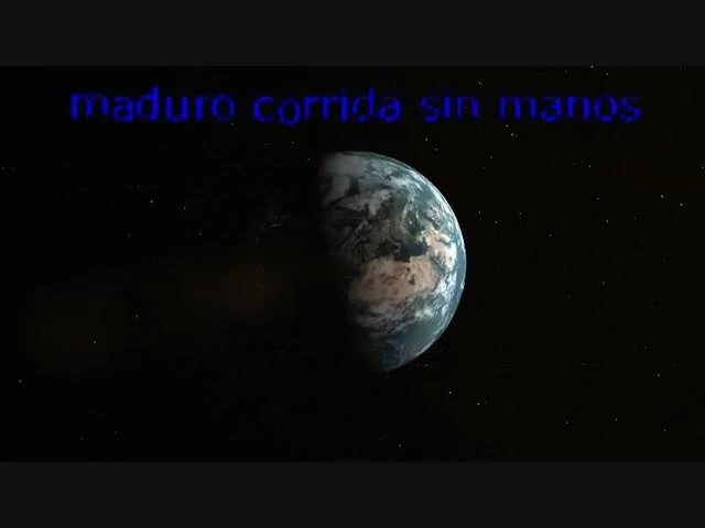maduro corrida sin manos