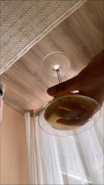 Powerful moment from "The secret of my beauty is drinking men's pee"