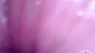 Ball Chain Disappears Deep in Her Hole