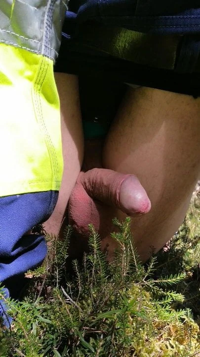 Im Wald gepisst