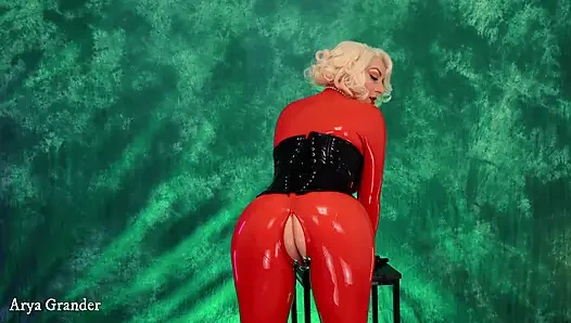 Nippel spielen anal, JOI, latex-striptease