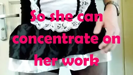 the sissy maid will