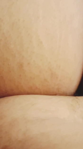 Emotional moment from "fucking my pregnant chubby wife with a doggy style"