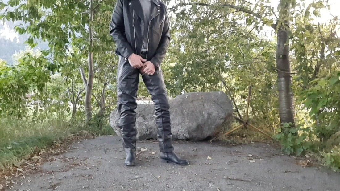 Hello in Leather