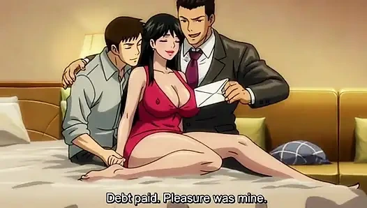 Husband Shares Curvy Wife with Rich Guy for paying debt