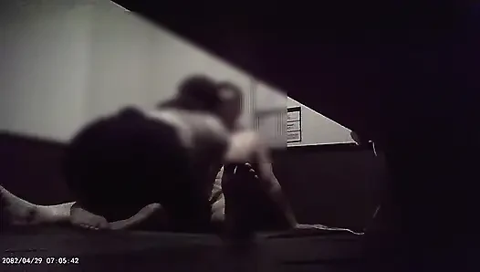Sex at an internet café