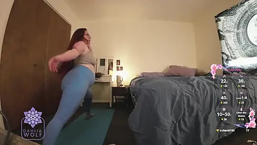 Siaran langsung yoga seksi