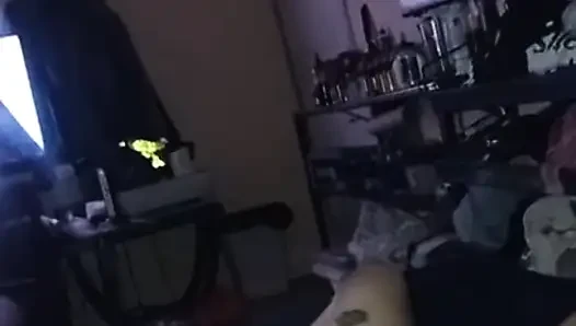 Großer weißer arsch in 4