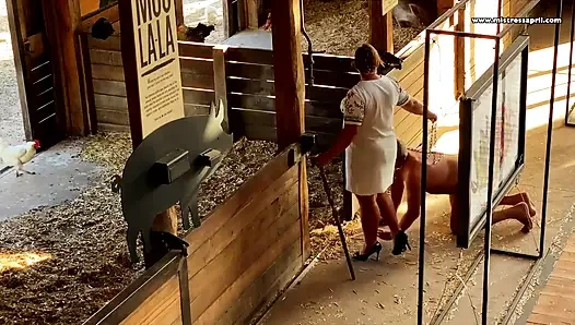 Dominatrix Mistress April - Holiday with My Slave