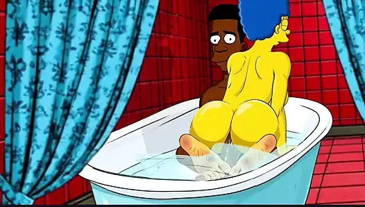 Cuckold's Wife Doesn't Like Being Alone. Cartoon Parody.