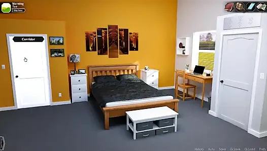 Akademi nafsu: pagi dengan teman sekamarku. Ep 13