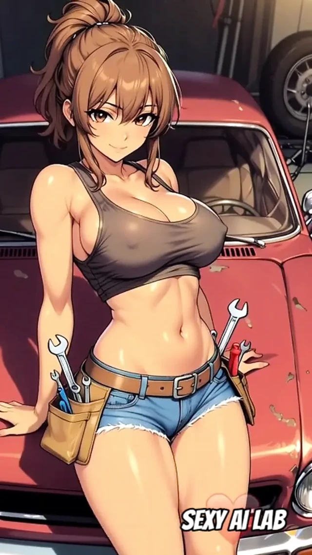 Hot Anime Girls & Turbo Thrills Micro Clips