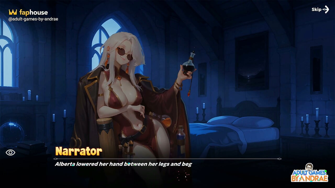 Isekai: Waifu Overlord Gameplay Part 17 - Alberta S. Kammer 3 H-scenes (tit Fuck, Doggystyle, and Cowgirl)