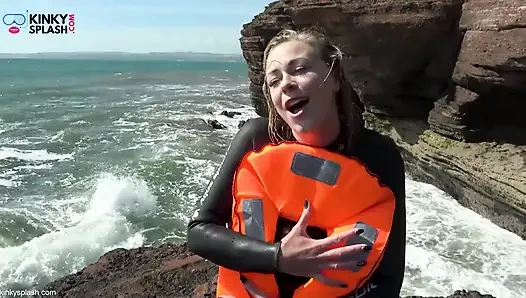 Life Jacket JOI Neoprene Tease, Denial & Countdown Cum