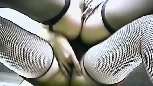 Seductive Brunette Babes Finger and Bottle Fuck Passionately