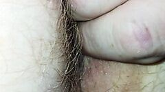 Bbw male Ass hole close up