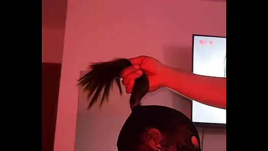 Sexy Girl Wearing Black Sexy Mask and Making Me the Best Deepthroat and Till Coming on He’s Sexy Breast