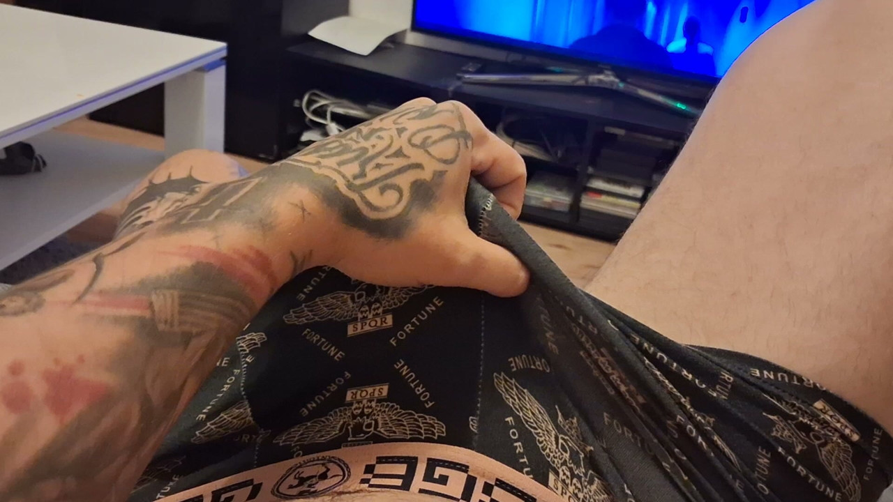 Big penis in underwear