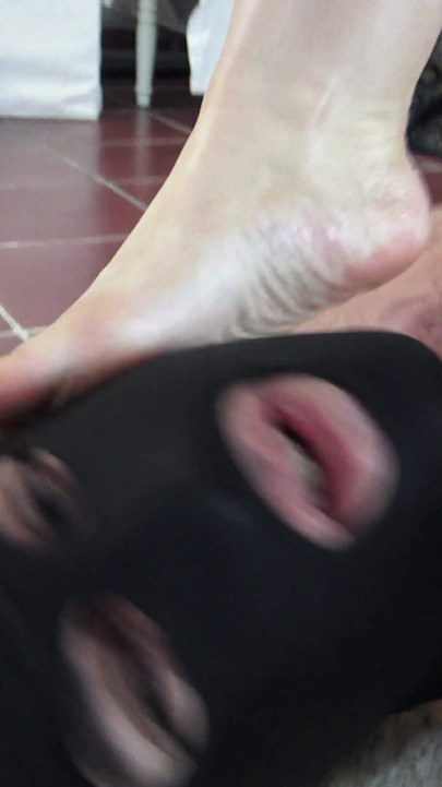 Russian Princess Face Trampling & Foot Gagging!