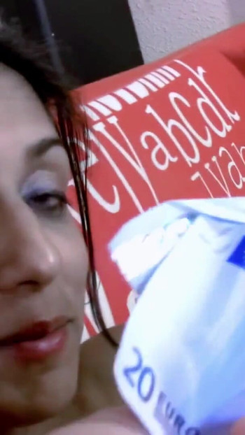 Jaw-dropping moment from "Cute Skinny little indian slut, Indiana Fox gets her asshole fucked for a few bucks"