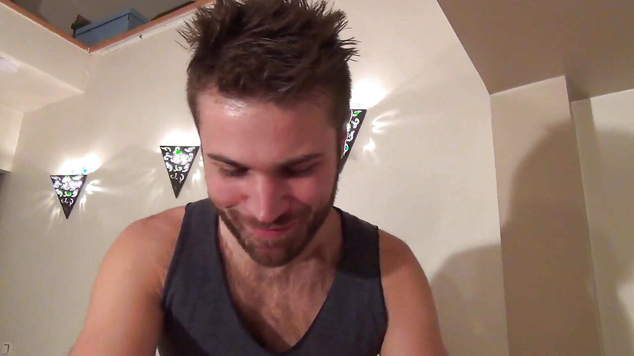 Young Gabe takes a hard dick during massage session