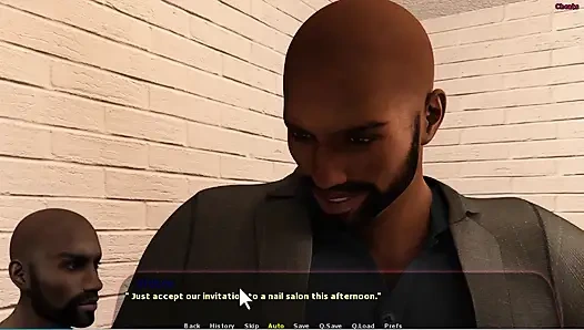 Haley hikayesi #11 - Haley Johannes'e banyoda ayakla muamele yaptı... Diane ve Johannes biraz zaman geçirdiler.