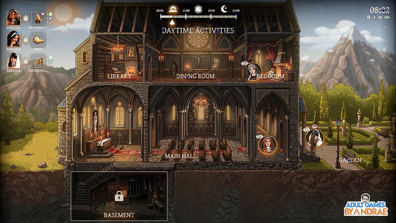 Sisters in Sin Gameplay Part 3 - the First Cracks in Rebecca's Composure