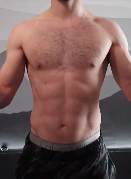 I Work Out Wearing a Pair of Underwear for a Special Fan