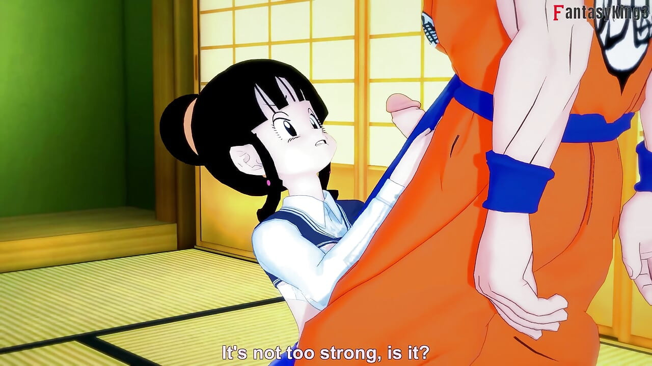 Gohan sees Goku and Chi-Chi having sex and joins in - Dragon Ball Zex Series